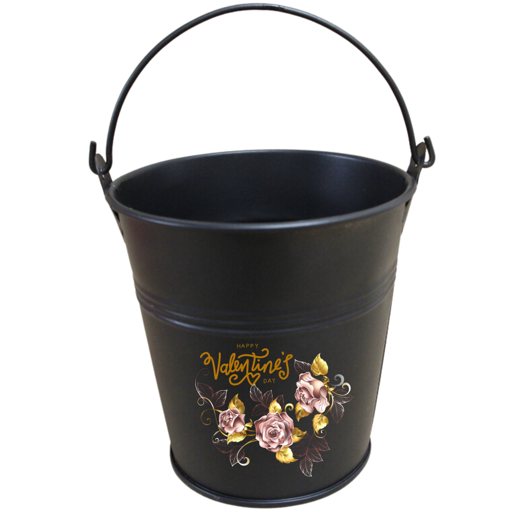 Valentines Hamper Bucket | Customized Bucket
